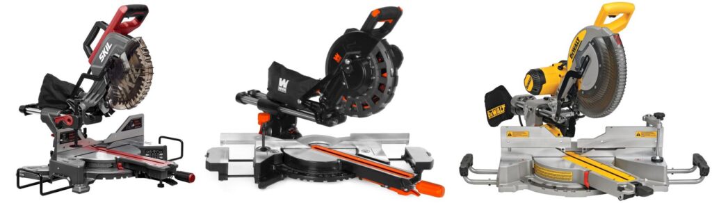 Small Sliding Compound Miter Saw combined image