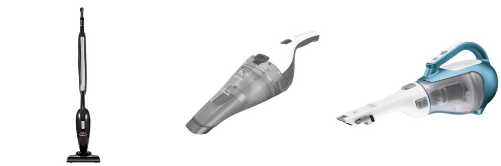 Top 5 Small Vacuum Cleaners: Ultimate Buying Guide 2 Small Vacuum combined image