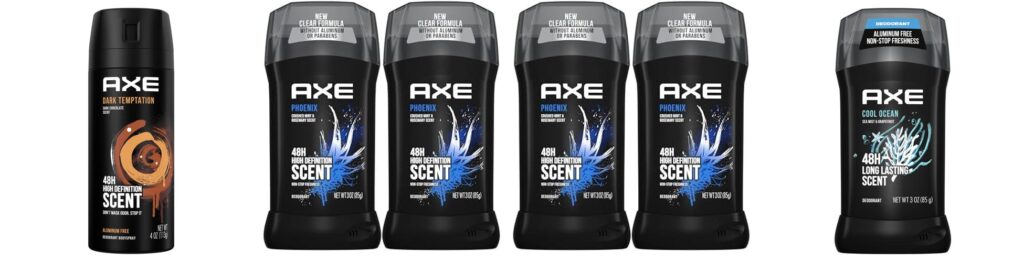 Smelling Axe combined image