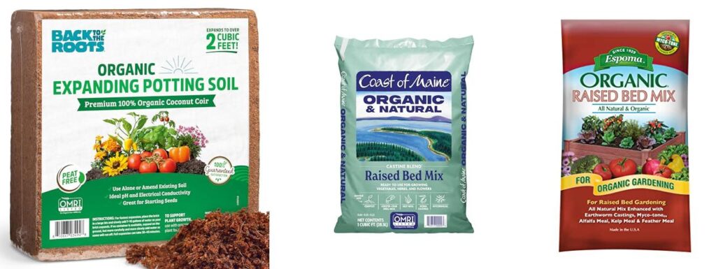 Soil For Raised Garden Beds combined image