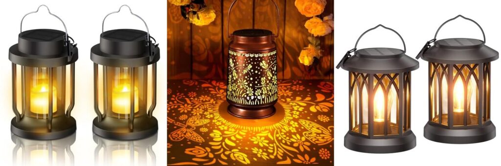Solar Garden Lanterns combined image