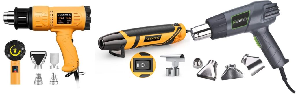 Soldering Heat Guns combined image