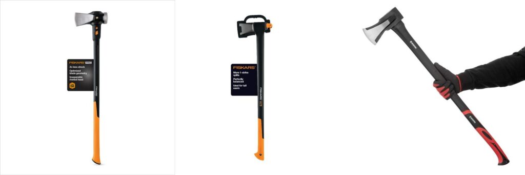 Splitting Maul Axe combined image