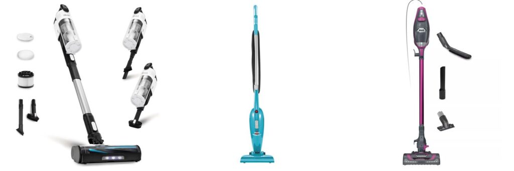 Top 5 Stick Vacuum Cleaners: Expert Review & Ratings 2 Stick Vacuum combined image