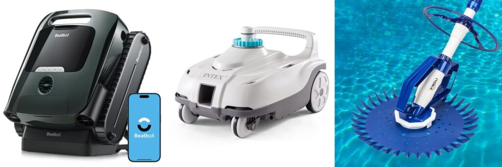 Swimming Pool Vacuum combined image