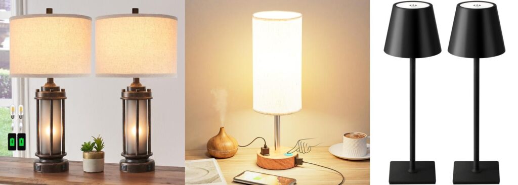 Table Lamps combined image