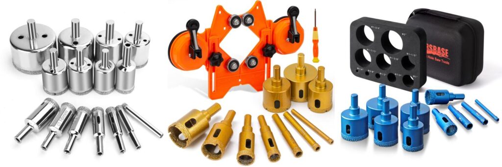 Tile Hole Saw Kit combined image