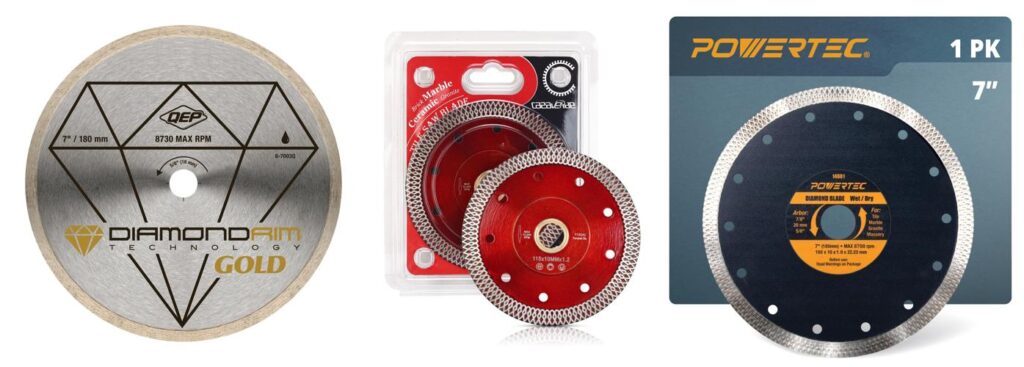 Tile Saw Blade For Porcelain combined image