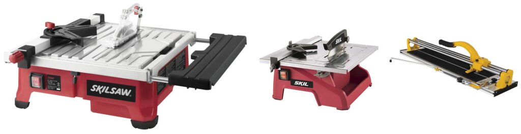 Tile Saw For 12X24 combined image