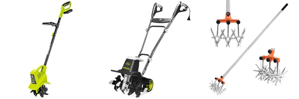 Tiller For A Small Garden combined image