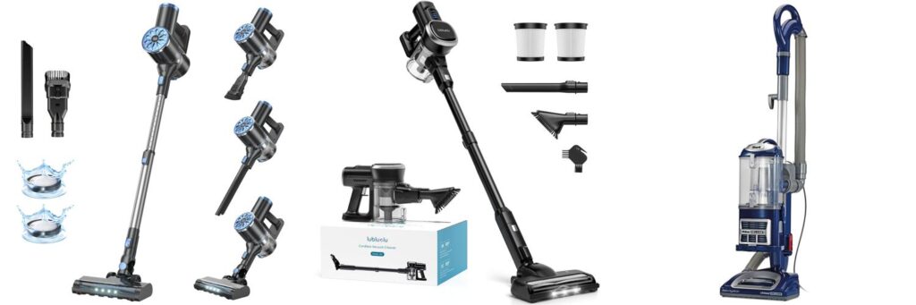 Vacuum Cleaner For Carpet And Hardwood combined image