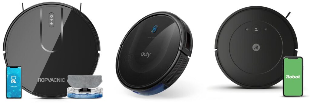 5 Best Robot Vacuums: A Comprehensive Buyer's Guide 2 Vacuum Cleaner Robot combined image