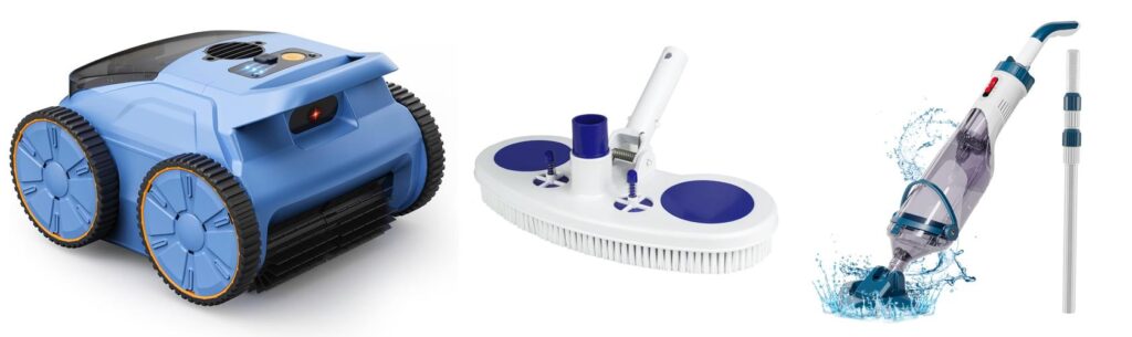 Vacuum For Above Ground Vinyl Pool combined image