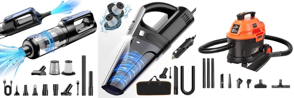 Vacuum For Cars combined image