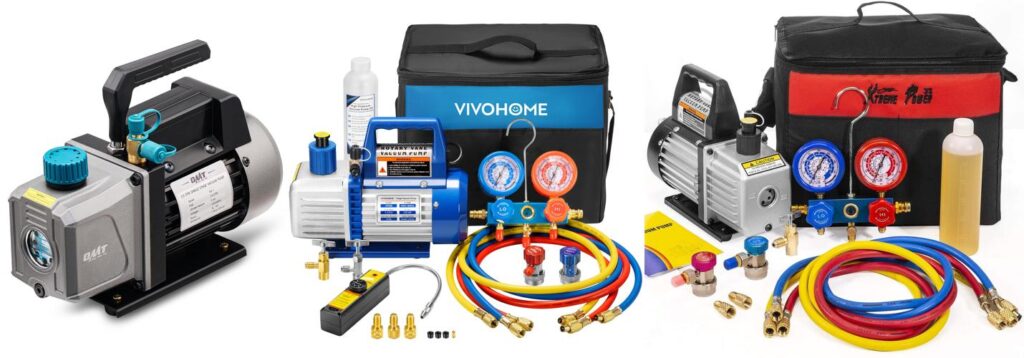 Vacuum Pump For Auto Ac combined image