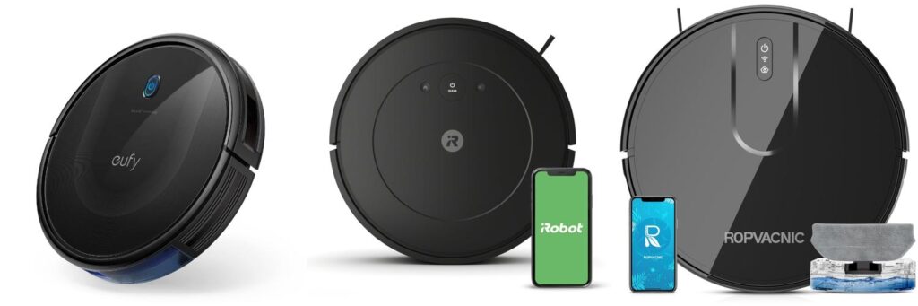 The Best Vacuum Robot - Top Picks & Buying Guide 2 Vacuum Robot combined image
