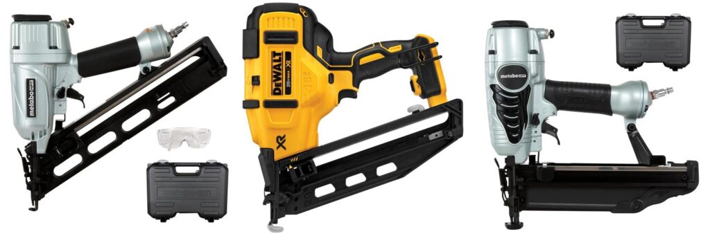 Value Finish Nailer combined image