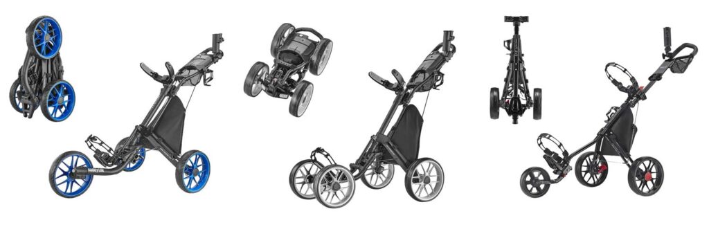 Value Golf Push Cart combined image