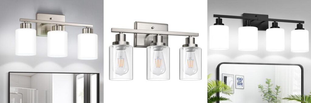Vanity Lighting Fixtures combined image
