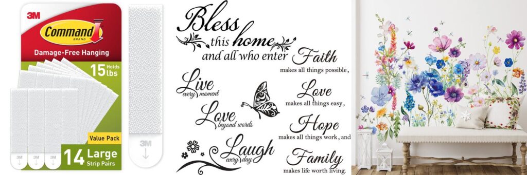 Wall Stickers combined image