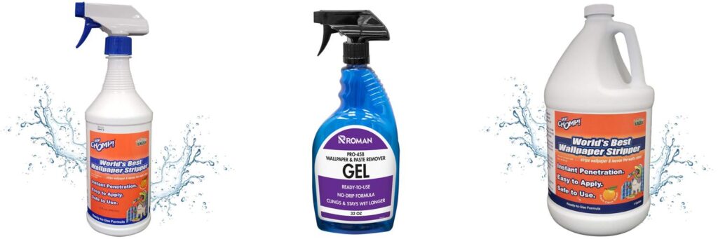 Wallpaper Adhesive Removers combined image