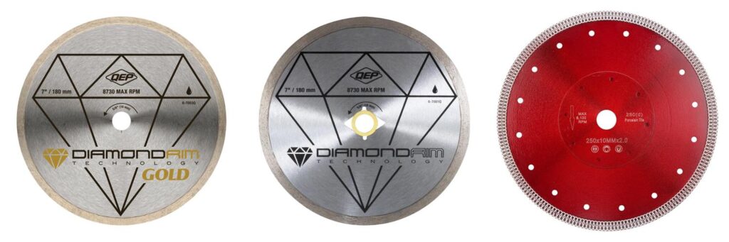 Wet Saw Blade For Tile combined image