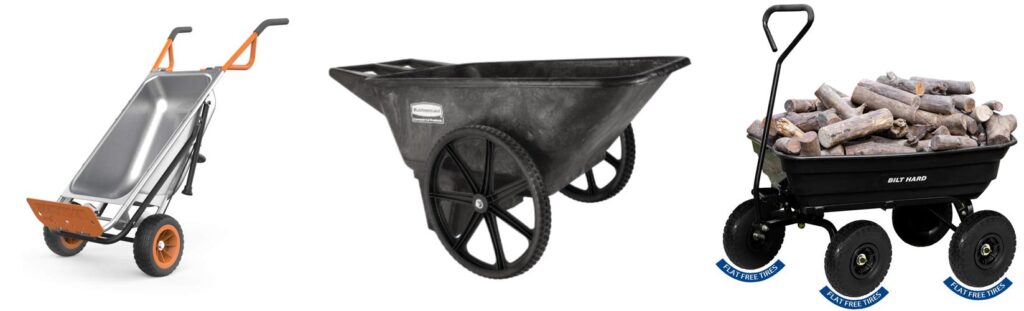 Wheelbarrow For Heavy Loads combined image