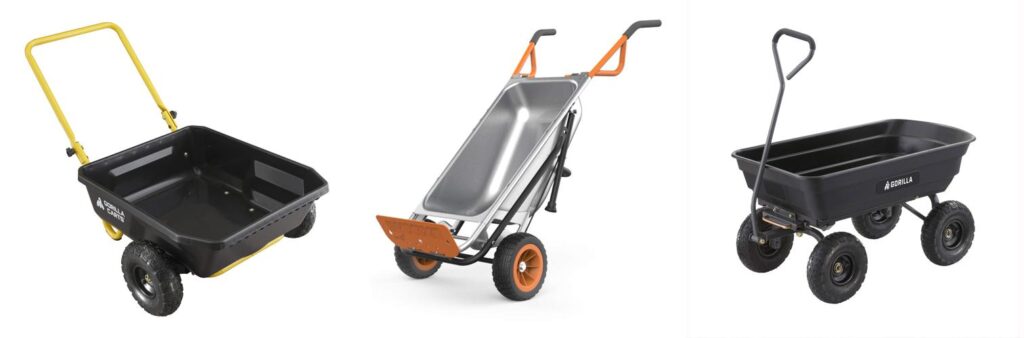 Wheelbarrow For Seniors combined image