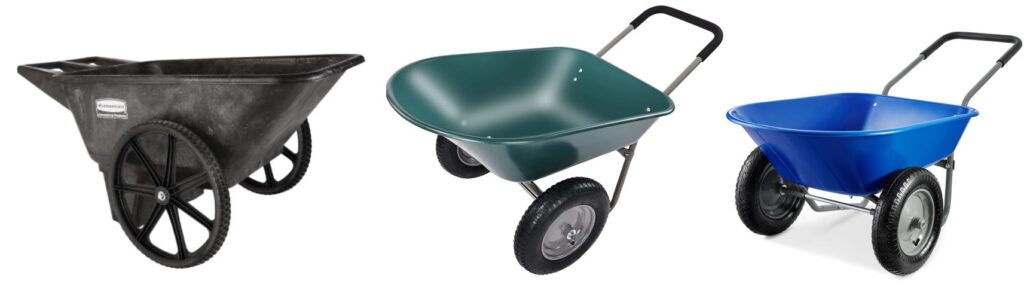 Wheelbarrow Home Depot combined image