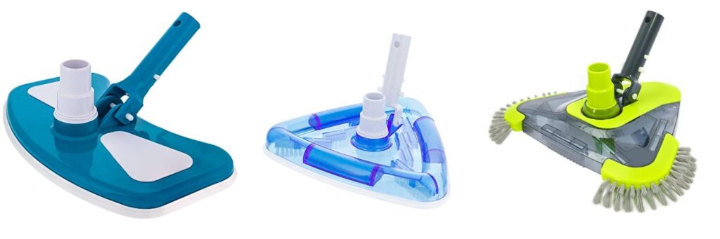Above Ground Pool Vacuum Head combined image