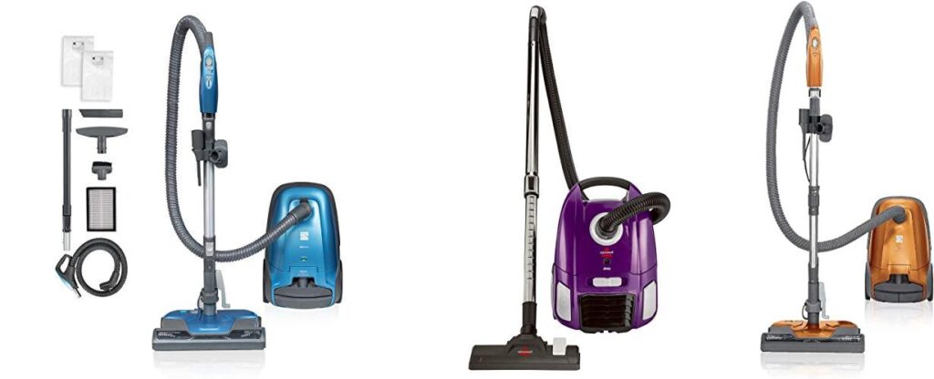 Bagged Canister Vacuum combined image