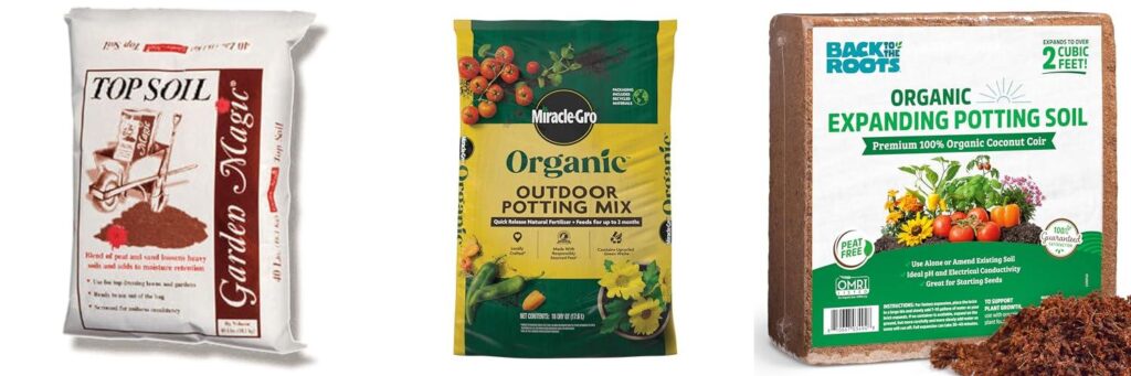 Bagged Garden Soil combined image