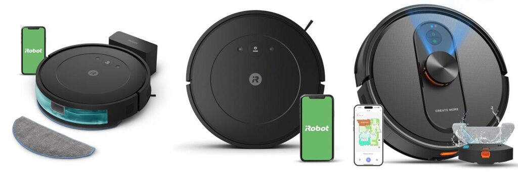 Black Friday Deals Robot Vacuum combined image