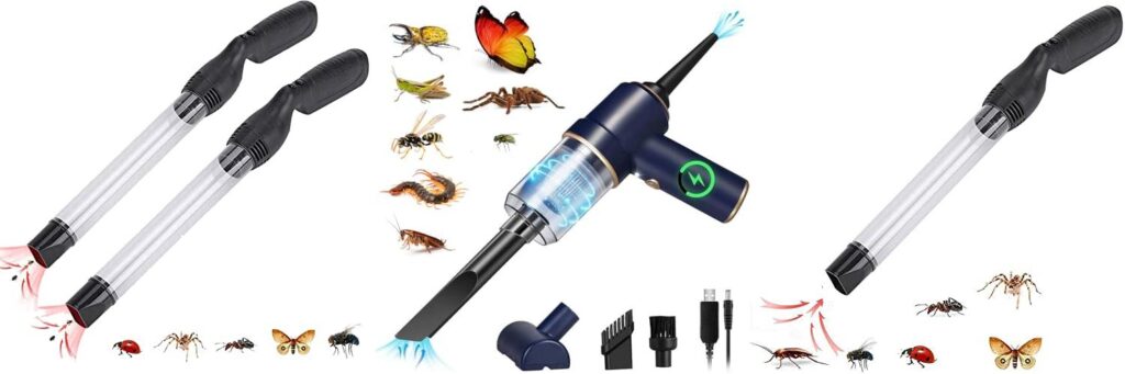 Bug Vacuum That Kills Bugs combined image