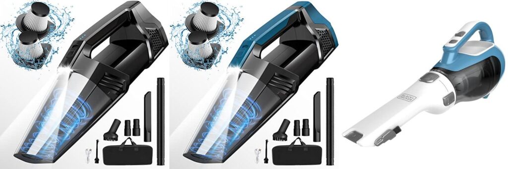 Car Vacuum Cleaner Cordless combined image