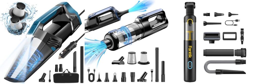 Car Vacuum For combined image