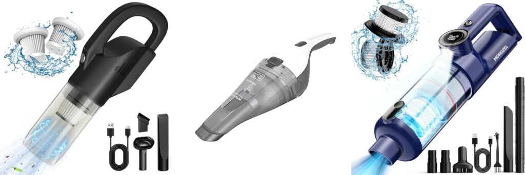 Cheap Hand Held Vacuum combined image