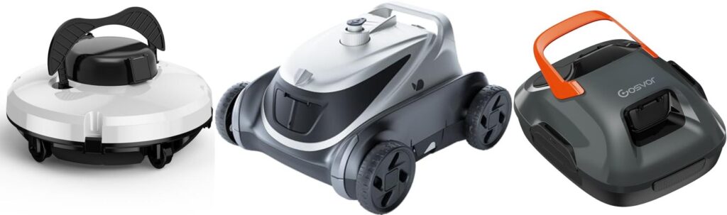 Cordless Vacuum For Above Ground Pool combined image