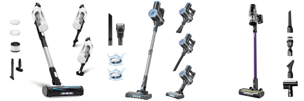 Cordless Vacuum Under 200 combined image