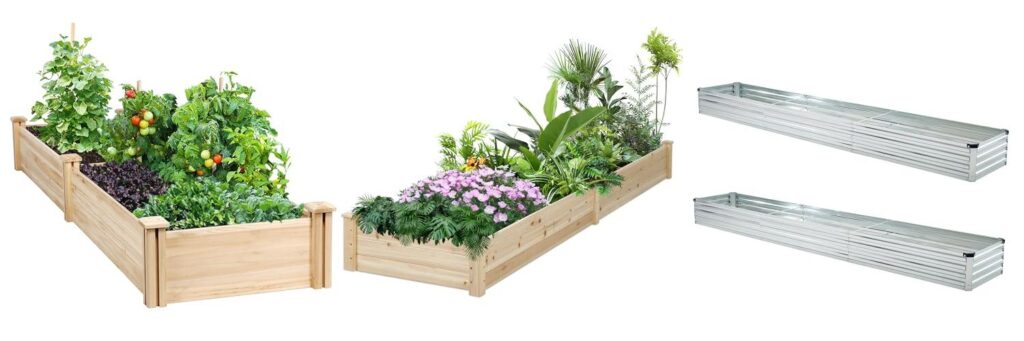 Diy Raised Garden Beds combined image