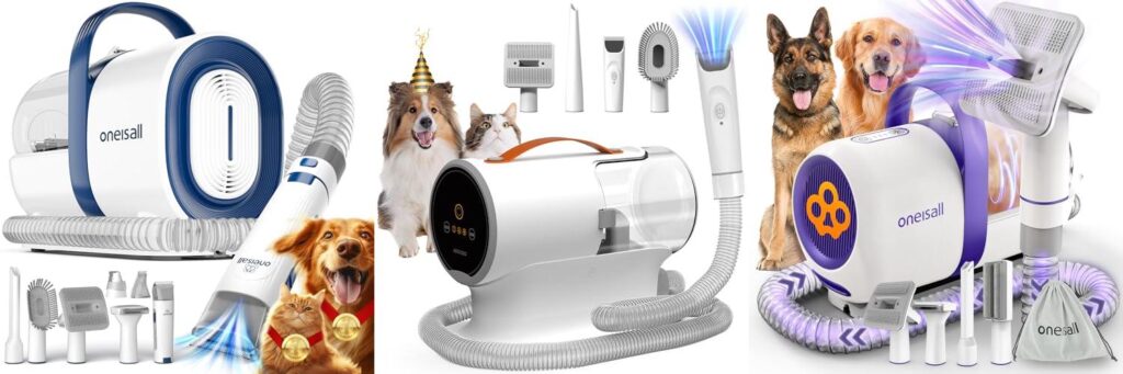 Dog Vacuum combined image