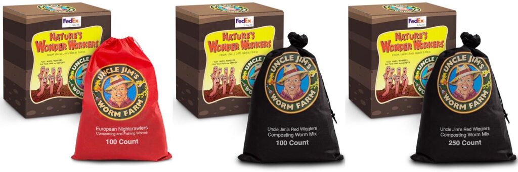 Earthworms For Garden combined image