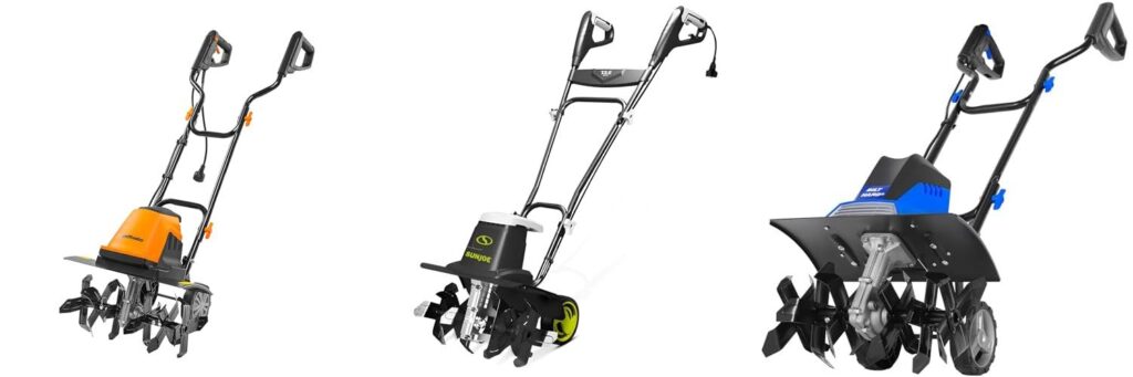 Electric Garden Tiller combined image