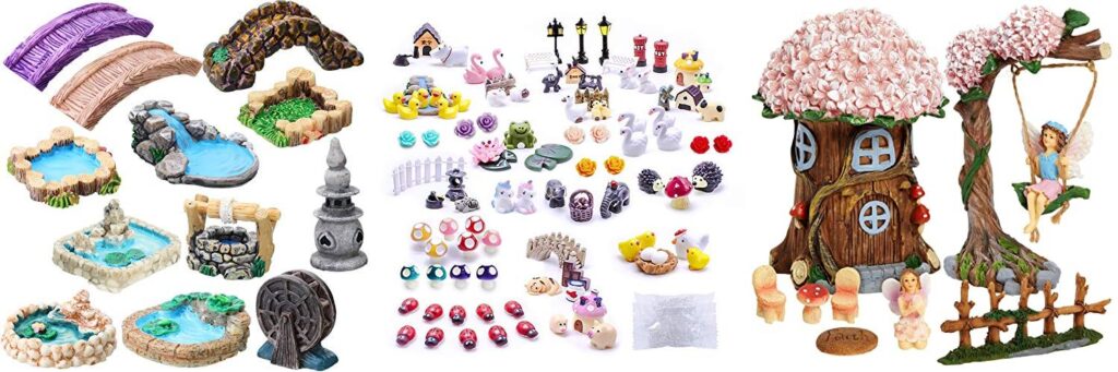 Fairy Garden Accessories combined image