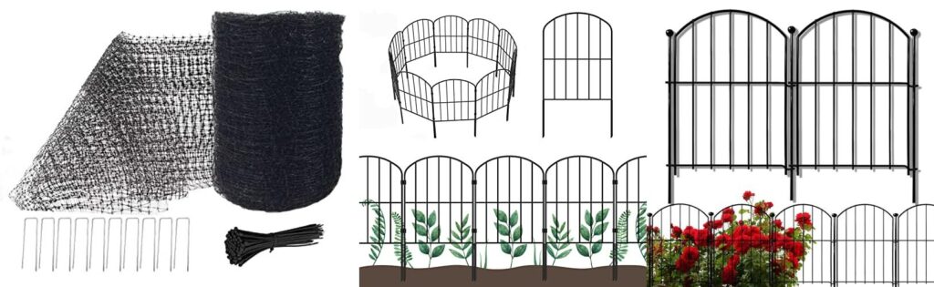 Fence For A Garden combined image