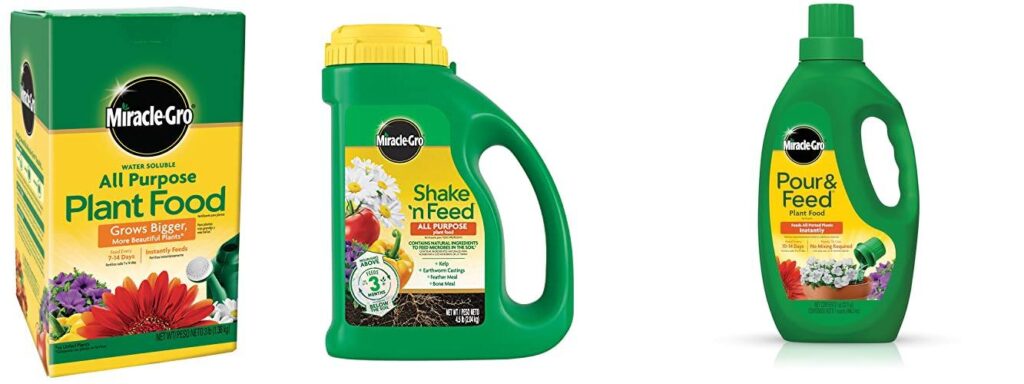 Fertilizer For Garden Plants combined image
