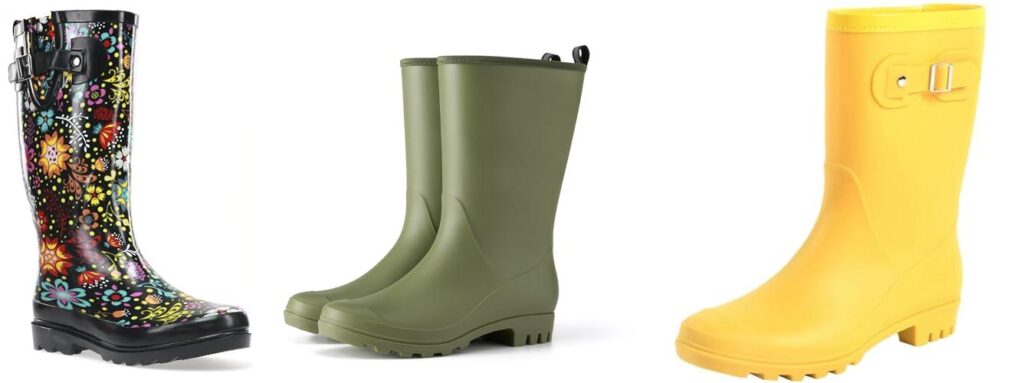 Garden Boots For Women combined image