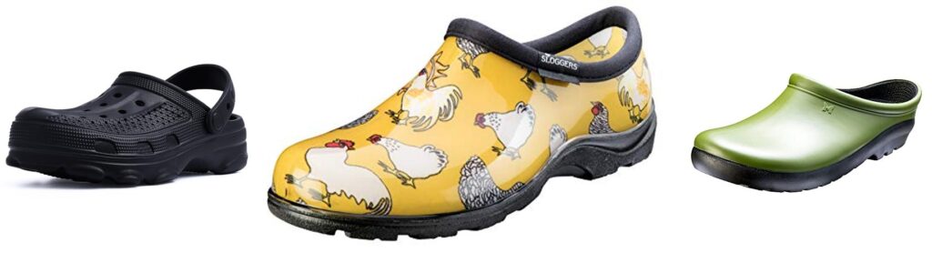 Garden Clogs combined image