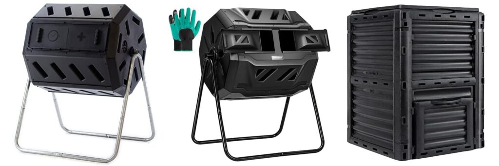 Garden Compost Bin combined image