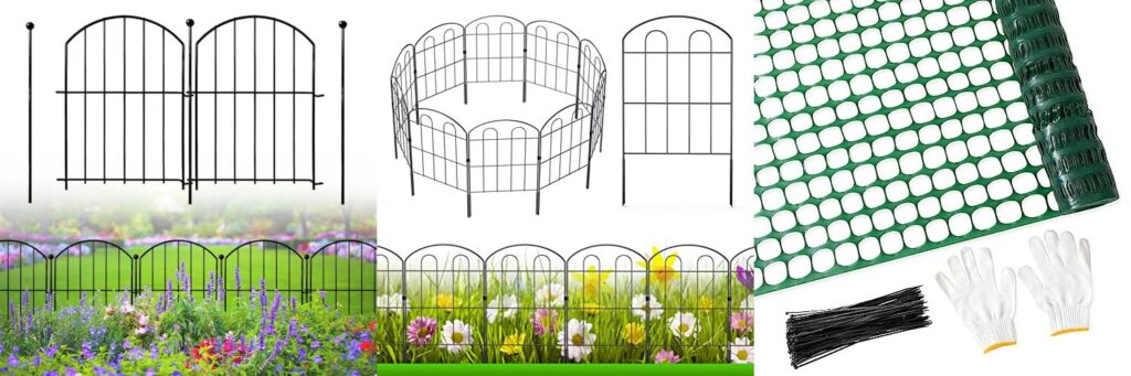 Garden Fencing combined image